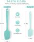 14in Extra Long Silicone Spatula: U-Taste 480ºF Heat Resistant Flexible Baking Mixer Scraper, Large Rubber Mixing Stirring Scraping Seamless Kitch...