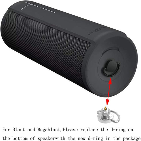 Power Up Charging Dock Compatible with Ultimate Ears UE Boom 3/Megaboom 3/Blast/Megablast(Wall Charger and 5 Feet Cable Included) Black(Not for Bo...