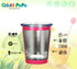 Kids Stainless Steel Cup Lovely Small Rambler Tumbler with Lid and Silicone Straw, 8.5 OZ (1, Rose Red)...