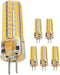 GY6.35 LED, led Halogen Replacement 5W Bi-pin Base 12V AC/DC 2700K Warm White,led Landscape Light Bulbs 50W Replacement 5Pack (5)...