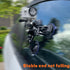 Triple Suction Cup Mount Holder Action Camera Car Windshield Mount with 1/4 Threaded Head 360 Degree Tripod Ball Head Mount & Screw for Gopro, DJI...