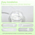 Moistenland Drip Irrigaiton Kits for 1/4" Tubing, Drip Irrigation Accessories Compatible Automatic Drip Kit or Sprinkler Systems...