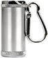 Metal Portable Ashtray,Outdoor Cigarettes Ashtray with Lid,Keychain,Cylinder Silver...