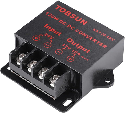 DC 24V to DC 12V 10A 120W Step Down Buck Converter Voltage Regulator Reducer Power Converter Mini Module 12V Transformer...