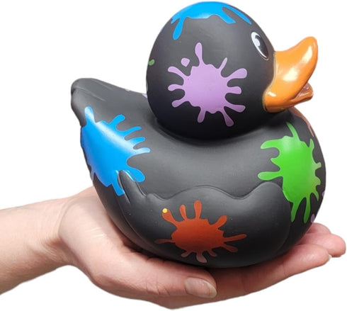 Big Rubber Ducky Collectible Mix (5.5") Alien, Robot, Dinosaur, Splat, Ninja, Confetti, Pink Heart, Yellow, Unicorn and Astronaut. Perfect for Duc...