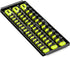 Ernst Manufacturing 8498HV 13-Inch Socket Boss, Premium 3-Rail Multi-Drive Socket Organizer, High Visibility - Made in USA...