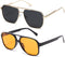 Classic Vintage Aviator Sunglasses for Women Men Large Frame Retro 70s Sunglasses...