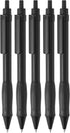 Kaco KEYBO Gel Ink Pens Black 5 Pieces 0.5mm Fine Point Aesthetic Pens School Office Supplies Stationery...