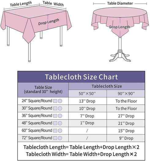 Hahuho 50x50 inch Square Sequin Tablecloth Royal Blue, Glitter Tablecloth for Bridal Shower Decorations, Birthday, Wedding, Dessert, Banquet?50x50...