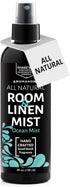 Aromasong All Natural Ocean Mist Room & Linen Spray For Pillows and Sheets - Odor Eliminator Bed Spray Air Freshener All Natural Essential Oil Spr...