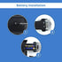 Fuers Fake Camera, TL-2600 Waterproof Outdoor/Indoor Security Dummy Surveillance Simulation Bullet Camera with Flashing LED Light,Black(2pcs)...
