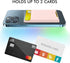 BIAJIYA Card Holder for Back of Phone for Stand MagSafe Magnetic Silicone Wallet Compatible with iPhone17/16/15/14/13/12/12 Pro/ 12 Mini/ 12 Pro M...