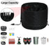 Camping Cookware Mess Kit Bag, High Capacity Camping Tableware Storage Bag, Drawstring Heavy Duty Water Resistant Cookware Organizer for BBQ Outdo...