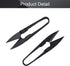 Utoolmart 105mm Sewing Trimming Scissors Nipper Embroidery Thrum Yarn Fishing Thread Beading Cutter Blue 2Pcs...