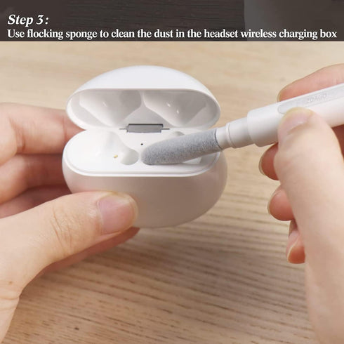 2022 New Bluetooth Clean kit for Bluetooth Headset,Multifunctional Bluetooth Earphone Cleaning Pen Kit for pad, Portable Cleaner Pen for Cleaning ...