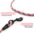 NESTROAD Heavy Duty Dog Leash with 2 Padded Handles,High Reflective Threads Rope Dog Leash with Poop Bag Holder for Small,Medium and Large Dogs Wa...