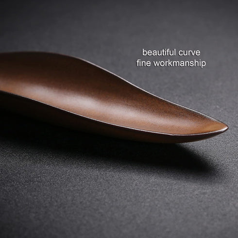 9" Length Incense Stick Holder with 3 Holes, Ceramic Incense Ash Cather for Counters, Meditation Room, Yoga, Home, Office (Brown)...
