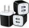 USB Wall Charger, Charging Blocks, 3Pack 2.1A/5V Charger Box Charging Cube Travel Plug Outlet Adapter for iPhone 15 14 13 12 11 Pro Max XR XS X,Sa...