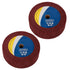 6inch Non-Woven Abrasive Grinding Flap Wheel Nylon Fiber Wheel Scouring Buffing Pad for Rotary Tool 2inch Thickness 240 Grit Red...