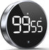 Digital Kitchen Timer, 3.8'' Large LED Display Countdown Countup Timer, Timer for Kids, Classroom Magnetic Timer, Adjustable Volume, Brightness, E...