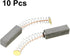 uxcell 10Pcs Carbon Brushes,for Electric Motor,20mmx6mmx6mm,Power Tool,Replacement Repair Part...