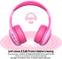 gorsun Bluetooth Kids Headphones with Microphone,Children's Wireless Headsets with 85dB Volume Limited Hearing Protection,Stereo Over-Ear Headphon...