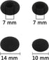 ALXCD Gel Eartips for Voyager Legend Headset, 3 Pcs Soft Gel Ear Tips & 3 Pcs Foam Covers, Fit for Headset Voyager Legend (S)...