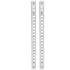 2Pcs 2m Folding Carpenters Ruler Lightweight Compact Measuring Stick Woodworking Tool MultiAngle Design...