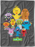 LOGOVISION Sesame Street Lightweight Baby Blanket, 30"X40", Kawaii Group Style Unisex for Infants Girls & Boys...
