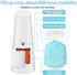 LAOPAO Automatic Foaming Soap Dispenser - Hand Free, Touchless, Countertop Soap Pump for Kitchen & Bathroom - Blue...