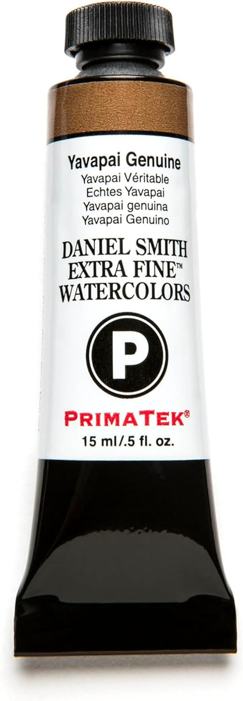 DANIEL SMITH Extra Fine Watercolor 15ml Paint Tube, Yavapai Genuine, 0.5 Fl Oz (Pack of 1), Black...