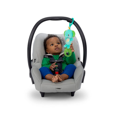 Bright Starts Tug Tunes On-The-Go Toy for Stroller and Carriers - Elephant - Unisex, Newborn +...