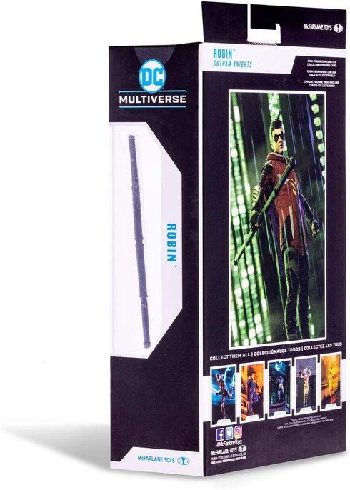 McFarlane Toys DC Multiverse Robin (Gotham Knights) 7" Action Figure with Accessories...