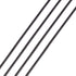 200 Yards 1.5mm Waxed Polyester Cord Thread Black Korean Braided Beading Cord Bracelet Necklace Wire Thread with Spool for Jewelry Craft Making Ma...