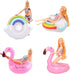 BARWA 12 Items 5 Psc Swimsuits Bathing Clothes Bikini One Piece with 2 Pool Floaties with 5 Shoes for 11.5 inch Doll...