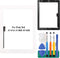 for iPad 3 Screen Replacement-SRJTEK Touch Screen for iPad 3 3rd Gen A1416 A1403 A1430 Digitizer Glass Sensor Assembly Repair Parts Kits,Include H...