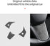 Steering Wheel Wrap Kit Sticker,for Tesla Model 3 / Y,Steering Wheel Protector Decoration Accessories (Black)...