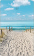 Blue Ocean White Sand Beach 1 Gang No Device Blank Outlet Covers Wall Plate Electrical Switchplate Standard Size Light Switch Cover Decorative Fac...