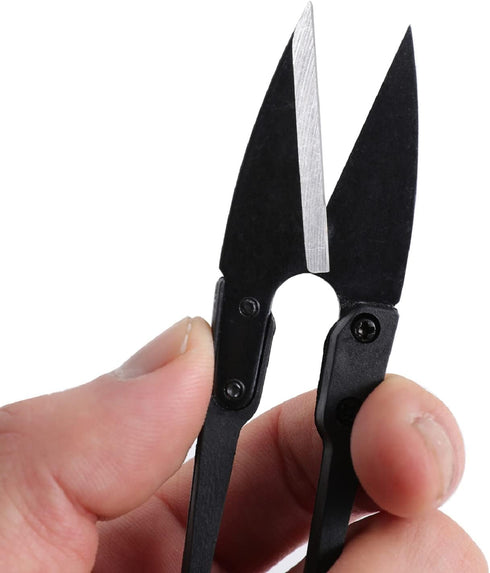 4Pcs 4 Inch Bonsai Pruning Scissors, Bud And Leaves Trimmer Yarn Thread Cutter Snips Trimming Supplies, Gardening Clippers Flower, thread snips, U...