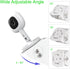 iTODOS Adjustable Angle Wall Mount Bracket Compatible with Nanit Pro Smart Baby Monitor & Flex Stand, Aluminum Alloy Material -White...