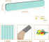 Felt Pin Board Bar Strips Bulletin Board for Bedrooms Offices Home Wall Decoration, Notice Board Self Adhesive Cork Board with 35 Push Pins for Pa...