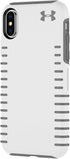 Under Armour UAIPH-011-WGR-V UA Protect Grip Case for iPhone Xs & iPhone X - White/Graphite...