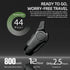 eECO-FLYING Motorcycle Bluetooth Headset,1000m Intercom Motorcycle Helmet Headset with CVC Noise Cancellation IPX6 Waterproof 2 Riders Motorbike I...