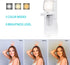 Ambertronix 40” Selfie Stick Tripod Quadrapod, Onboard Light, Wireless Bluetooth Remote, Extendable, Stainless Steel, 3 Light Modes, 9 Brightness ...