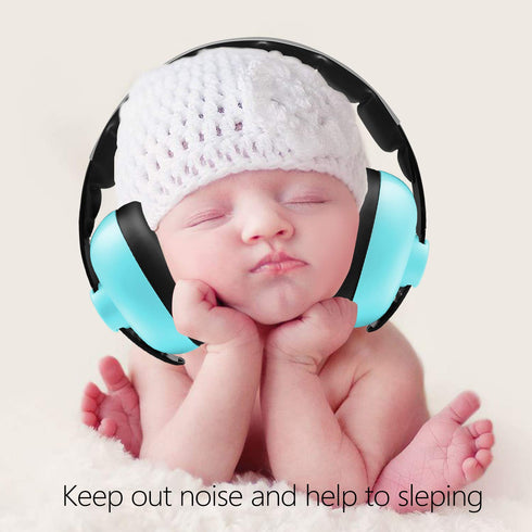Earmuffs Infant Hearing Protection Baby Headphones Noise Cancelling Headphones for Babies for 3 Months to 3 Years...