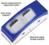 6 Pack Magnetic Dry Erase Eraser, Whiteboard Eraser Glass Board Eraser for School, Home and Office...