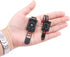 50Pcs 2 Sizes Adjustable Self-Adhesive Nylon Cable Straps Cable Ties Cord Clamp for wire management, Large and Small...