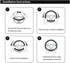 Women Fashion Black Velvet Bling Steering Wheel Cover with Black Diamonds, 15 inch Standard Glitter Rhinestone Car Wheel Cover Sparkling, Full Cov...