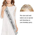 18th Silver Birthday Tiara and Sash Glitter Satin Sash and Crystal Rhinestone Tiara Crown for Happy 18th Birthday Party Supplies Favors Decoration...
