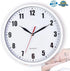 SAC SMARTEN ARTS 8" Silent Quartz Wall Clock Non-Ticking Digital Clock...